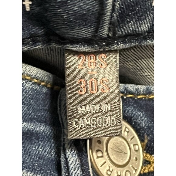 Torrid Trio Boot High-Rise Jeans in the El Nino Wash, Size 28-30 Short - Picture 11 of 13